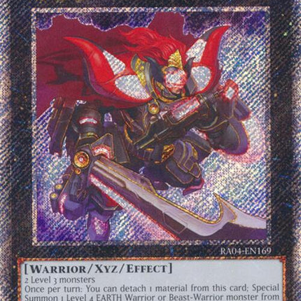 M-X-Saber Invoker [RA04-EN169] Platinum Secret Rare