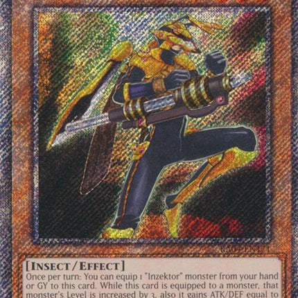 Inzektor Hornet [RA04-EN171] Platinum Secret Rare