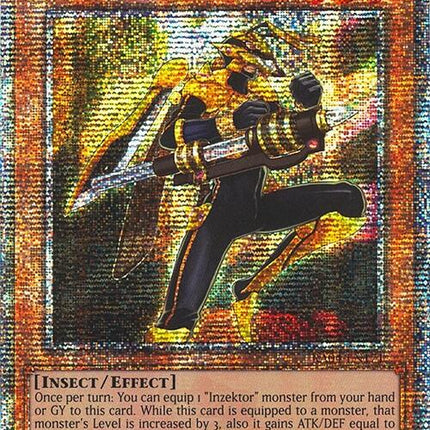 Inzektor Hornet [RA04-EN171] Quarter Century Secret Rare