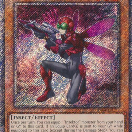 Inzektor Dragonfly [RA04-EN172] Platinum Secret Rare