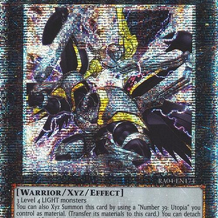 Number C39: Utopia Ray [RA04-EN174] Quarter Century Secret Rare