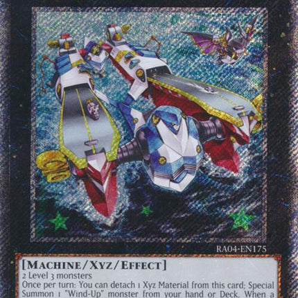 Wind-Up Carrier Zenmaity [RA04-EN175] Platinum Secret Rare