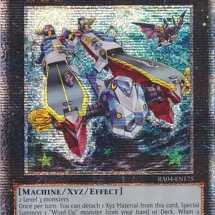 Wind-Up Carrier Zenmaity [RA04-EN175] Quarter Century Secret Rare