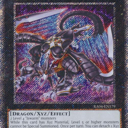 Evilswarm Ophion [RA04-EN179] Platinum Secret Rare