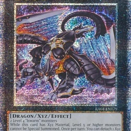 Evilswarm Ophion [RA04-EN179] Quarter Century Secret Rare