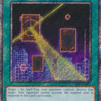Night Beam [RA04-EN182] Platinum Secret Rare