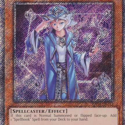 Spellbook Magician of Prophecy [RA04-EN183] Platinum Secret Rare