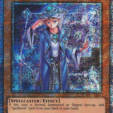 Spellbook Magician of Prophecy [RA04-EN183] Quarter Century Secret Rare