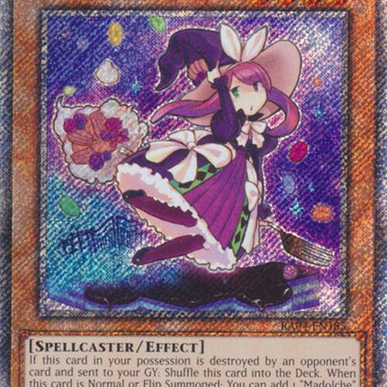 Madolche Magileine [RA04-EN185] Platinum Secret Rare
