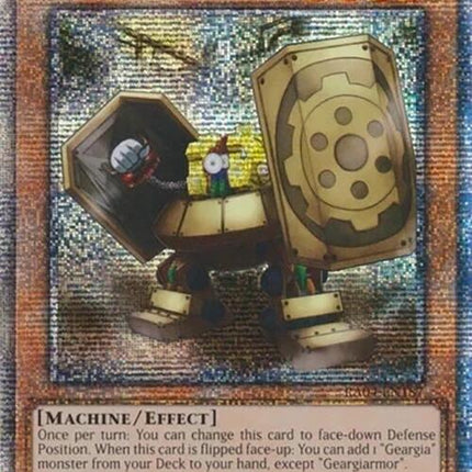 Geargiarmor [RA04-EN187] Quarter Century Secret Rare