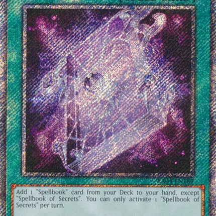 Spellbook of Secrets [RA04-EN189] Platinum Secret Rare
