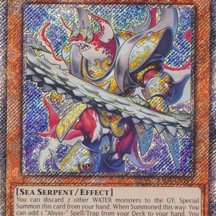 Mermail Abyssmegalo [RA04-EN191] Platinum Secret Rare