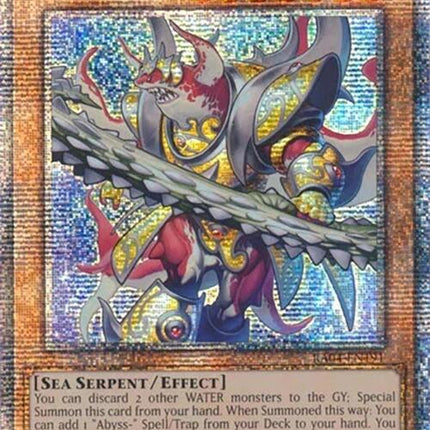 Mermail Abyssmegalo [RA04-EN191] Quarter Century Secret Rare