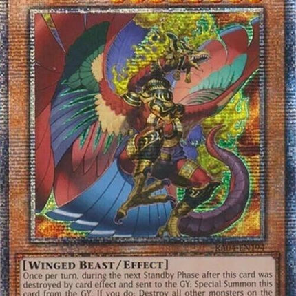 Fire King High Avatar Garunix [RA04-EN194] Quarter Century Secret Rare