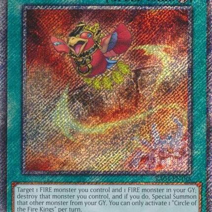 Circle of the Fire Kings [RA04-EN195] Platinum Secret Rare