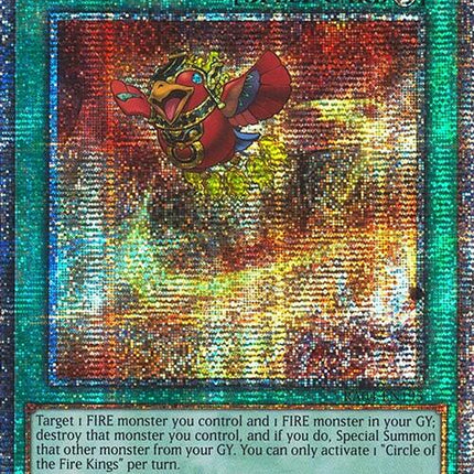 Circle of the Fire Kings [RA04-EN195] Quarter Century Secret Rare