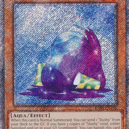 Slushy [RA04-EN196] Platinum Secret Rare