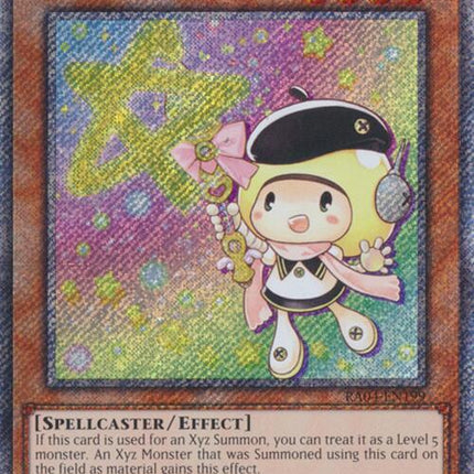 Star Drawing [RA04-EN199] Platinum Secret Rare