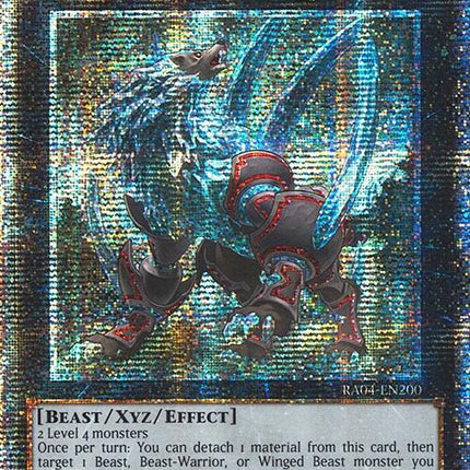 Diamond Dire Wolf [RA04-EN200] Quarter Century Secret Rare
