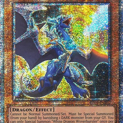 White Dragon Wyverburster [RA04-EN203] Quarter Century Secret Rare