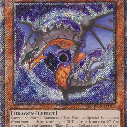 Black Dragon Collapserpent [RA04-EN204] Platinum Secret Rare