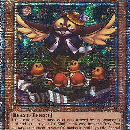 Madolche Hootcake [RA04-EN206] Quarter Century Secret Rare