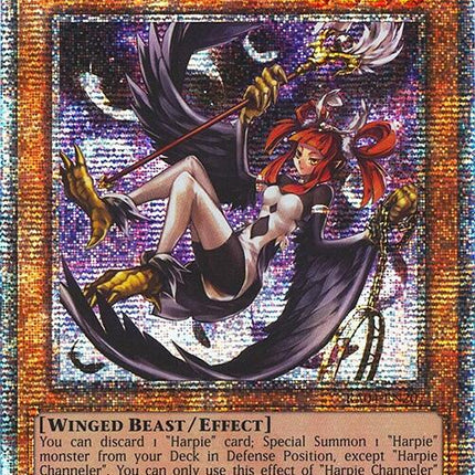 Harpie Channeler [RA04-EN207] Quarter Century Secret Rare