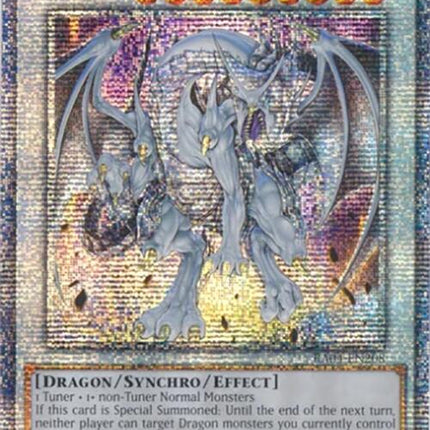 Azure-Eyes Silver Dragon [RA04-EN208] Quarter Century Secret Rare