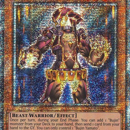 Bujin Yamato [RA04-EN209] Quarter Century Secret Rare