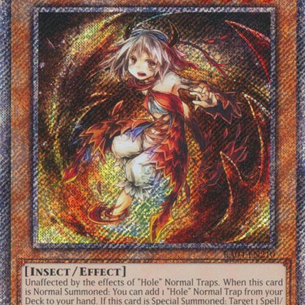 Traptrix Myrmeleo [RA04-EN210] Platinum Secret Rare