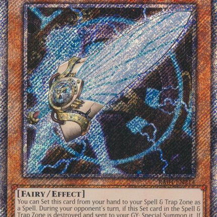 Artifact Moralltach [RA04-EN214] Platinum Secret Rare