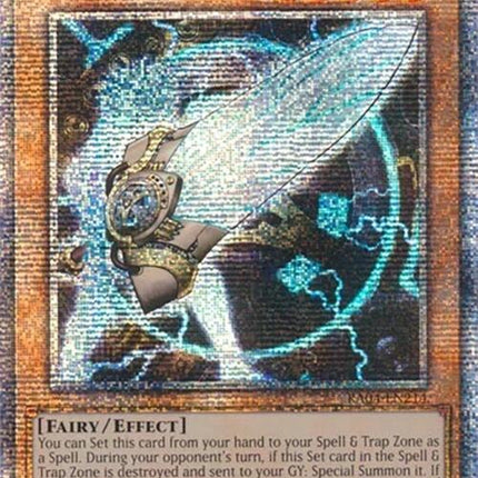 Artifact Moralltach [RA04-EN214] Quarter Century Secret Rare