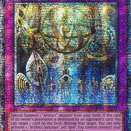 Artifact Sanctum [RA04-EN217] Quarter Century Secret Rare