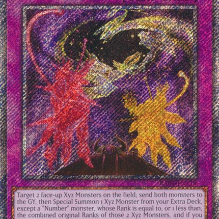 Xyz Universe [RA04-EN218] Platinum Secret Rare