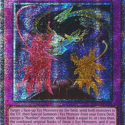 Xyz Universe [RA04-EN218] Quarter Century Secret Rare