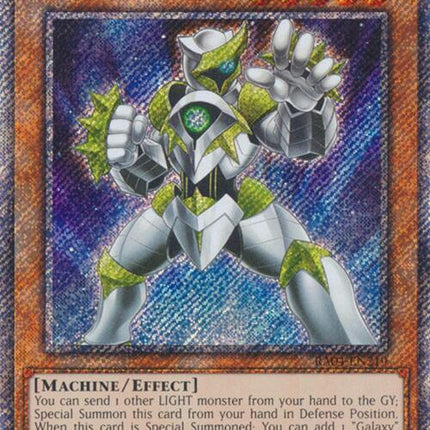Galaxy Soldier [RA04-EN219] Platinum Secret Rare