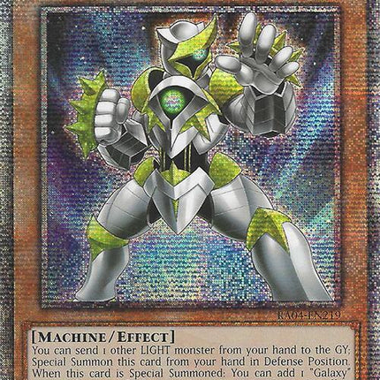 Galaxy Soldier [RA04-EN219] Quarter Century Secret Rare