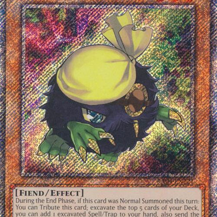 Kuribandit [RA04-EN221] Platinum Secret Rare