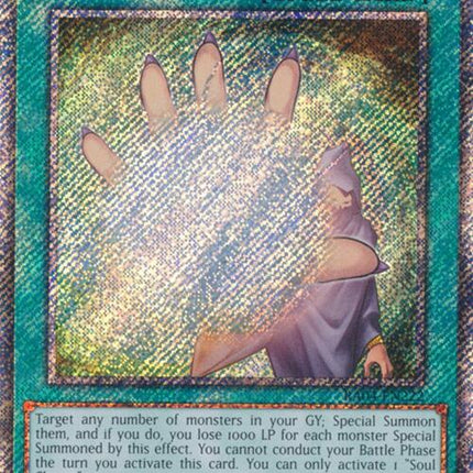 Soul Charge [RA04-EN222] Platinum Secret Rare