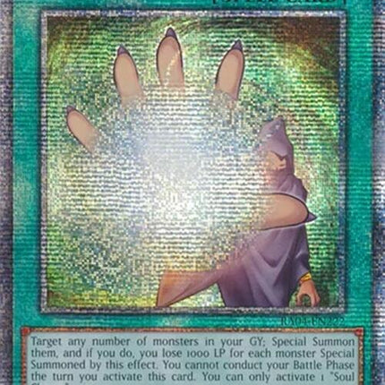 Soul Charge [RA04-EN222] Quarter Century Secret Rare