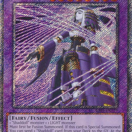 El Shaddoll Construct (Alternate Art) [RA04-EN229] Platinum Secret Rare