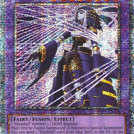 El Shaddoll Construct (Alternate Art) [RA04-EN229] Quarter Century Secret Rare