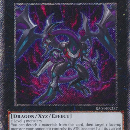 Dark Rebellion Xyz Dragon [RA04-EN237] Platinum Secret Rare