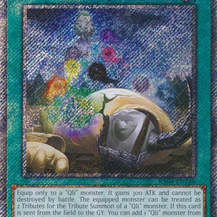 Saqlifice [RA04-EN238] Platinum Secret Rare
