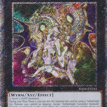 Stellarknight Constellar Diamond [RA04-EN241] Platinum Secret Rare