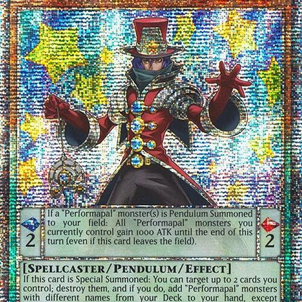 Performapal Pendulum Sorcerer [RA04-EN242] Quarter Century Secret Rare