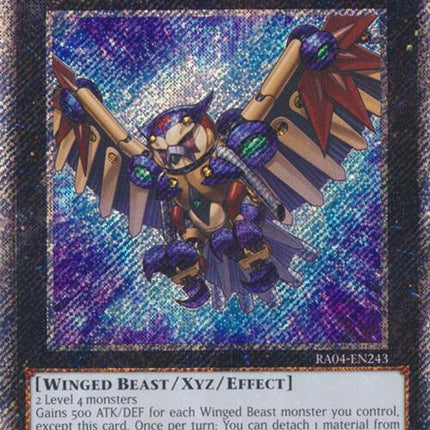 Raidraptor - Force Strix [RA04-EN243] Platinum Secret Rare