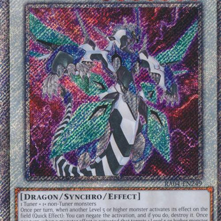 Clear Wing Synchro Dragon [RA04-EN249] Platinum Secret Rare