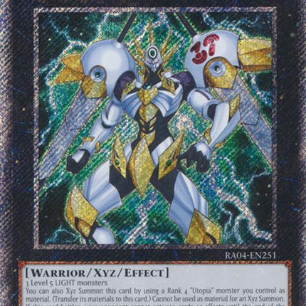 Number S39: Utopia the Lightning [RA04-EN251] Platinum Secret Rare