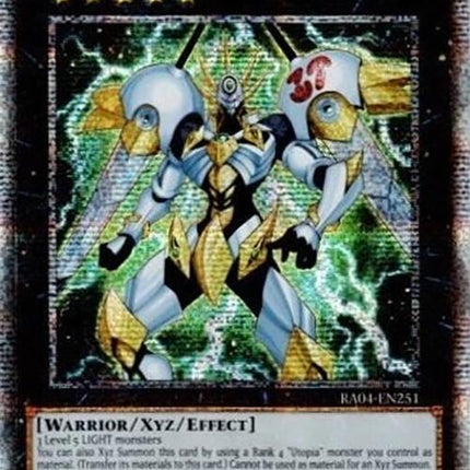 Number S39: Utopia the Lightning [RA04-EN251] Quarter Century Secret Rare